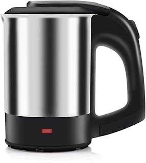 Mabron Stainless Steel Electric Kettle, 0.5 Litres, 1 Piece, Silver | 1500 Watts | Auto Cut-off | Detachable 360 Degree Connector | Power Indicator