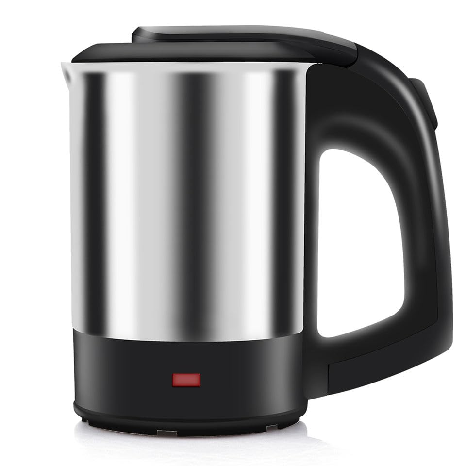 ( 15 YEAR WARRANTY ) Stainless Steel Electric Kettle, 0.5 Litres, 1 Piece, Silver | 1500 Watts | Auto Cut-off | Detachable 360 Degree Connector | Boiler for Water | Power Indicator-image-10
