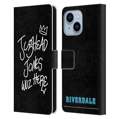 Housse cuir iPhone 14 Plus Riverdale Jughead avec rabat de protection intégrale anti-choc