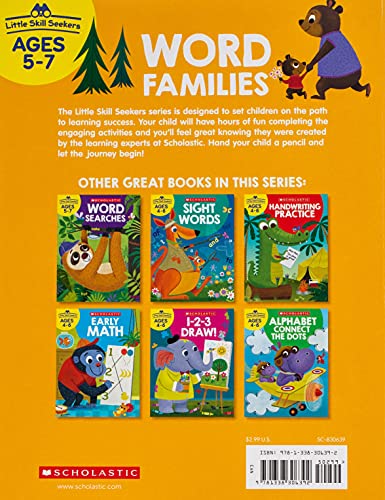 Little Skill Seekers: Word Families Workbook