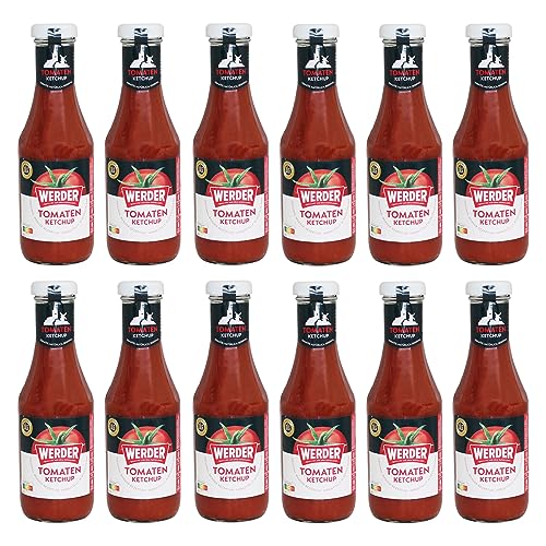 Werder Tomaten- Ketchup, 12er Pack (12 x 450 ml)