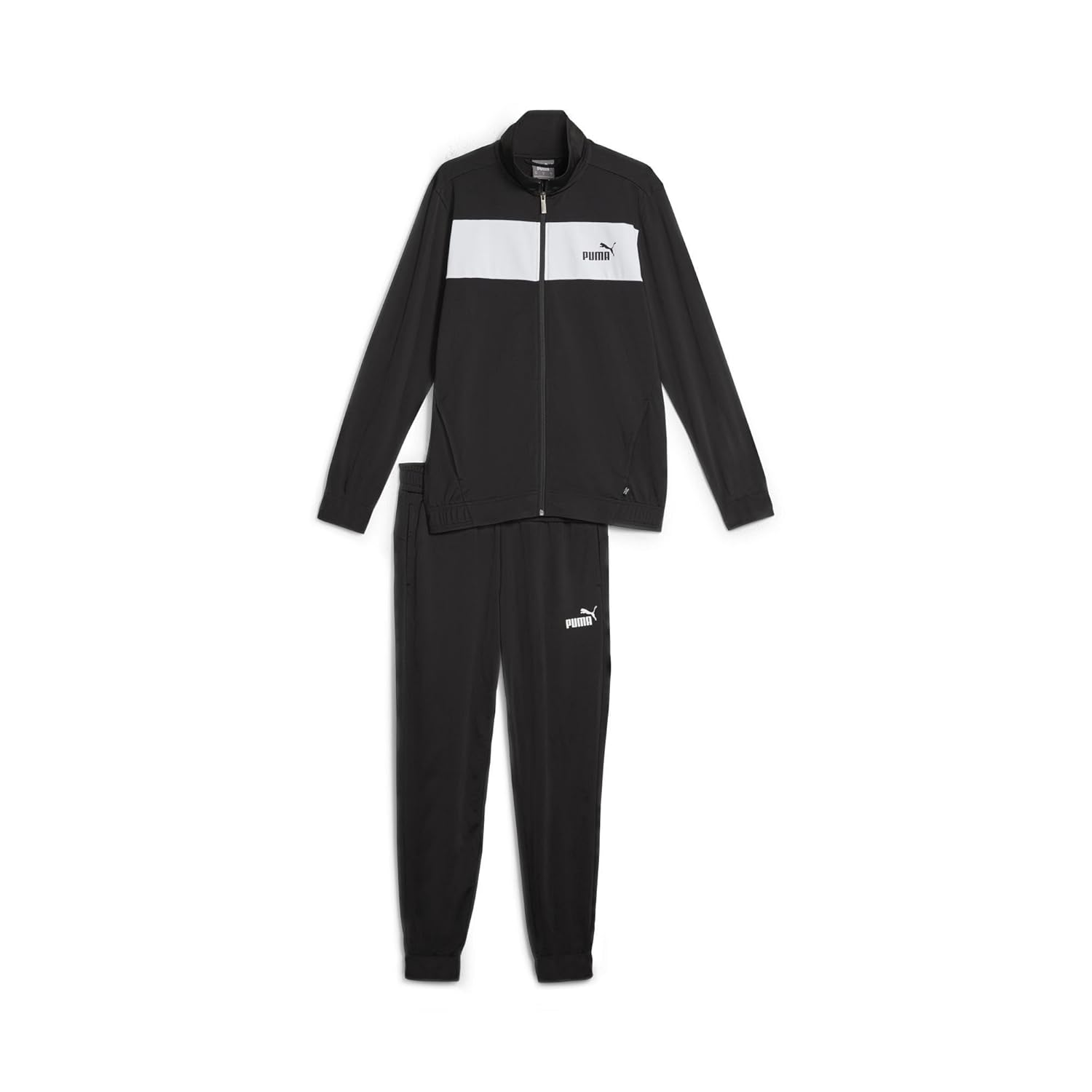 PUMA Men’s Polyster Active Tracksuit | Lightweight Polyester Full-Zip Jacket & Track Pants Set for Men PUMA Men’s Polyster Active Tracksuit | Lightweight Polyester Full-Zip Jacket & Track Pants Set for Men