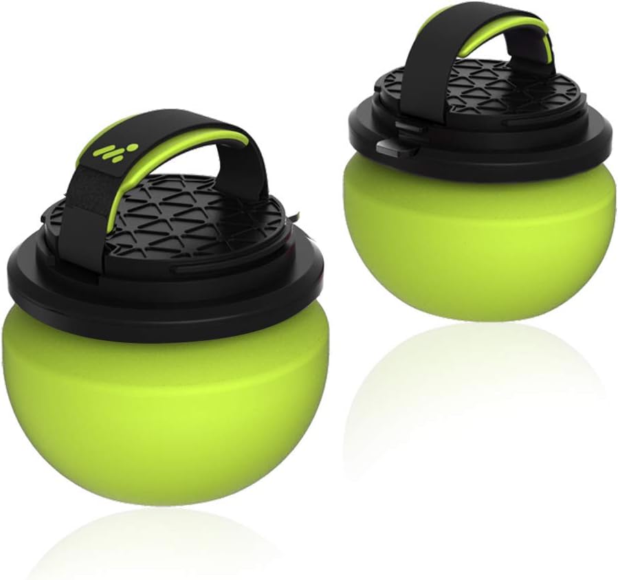 Bounce Xtension - Board Sports Trainer, Includes 2 Bounce Balls, Deck Sold Separately, VOLT (Black-Chartreuse)