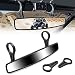 15" Wide Rear View Race Mirror with 2" Clamp for 2.0" Cage Can Am Commander, Can Am Maverick 2.0" Cage Turbo