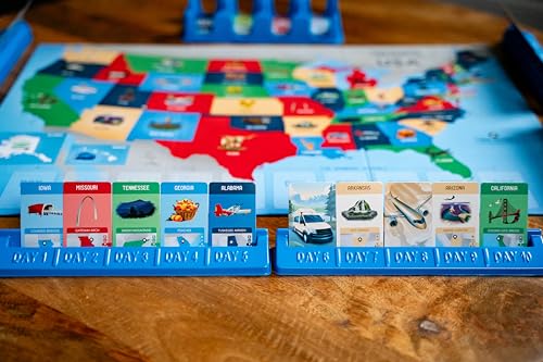 10 Days in The USA | Family Road Trip Board Game for All Ages miniatura 6