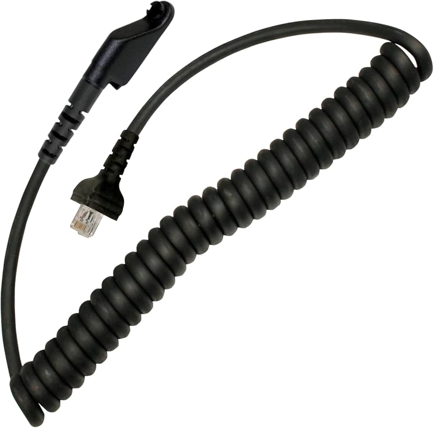 Ecouteur acoustique de tube a air microphone Casque PTT pour GP380