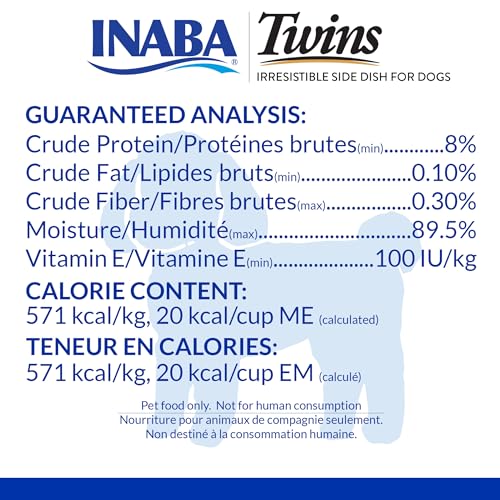INABA Twins for Dogs, Shredded Chicken & Broth Gelée Side Dish/Topper Cups with Green Tea Extract, 1.23 Ounces per Serving, 16 Servings, Chicken with Vegetables Recipe - image 5