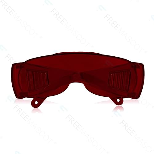 Miniatura 2 de FreeMascot OD 4+ 190nm-540nm - Lentes de seguridad láser de longitud de onda para típicos 405nm, 450nm, 520nm, 532nm luz láser para depilación con