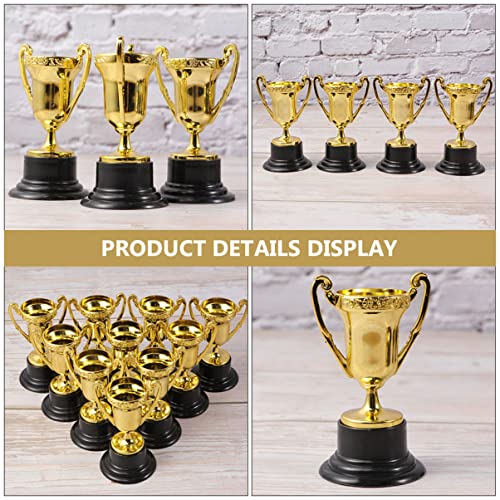 TOYANDONA 60 Peças Prêmio de Ouro para Crianças Troféu de Recompensa Troféu Troféu Modelo Troféus Pr