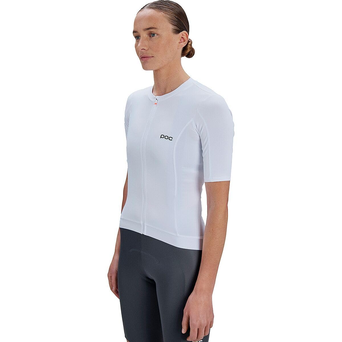 Poc Hydrogen White Women's Cadence Short Sleeve Cycling Jersey Size 20