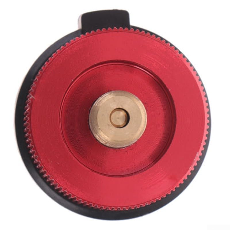 Adaptador de repuesto portátil para tanque de gas al aire libre, con válvula de seguridad para equipo de senderismo, 3 x 4 x 4 cm