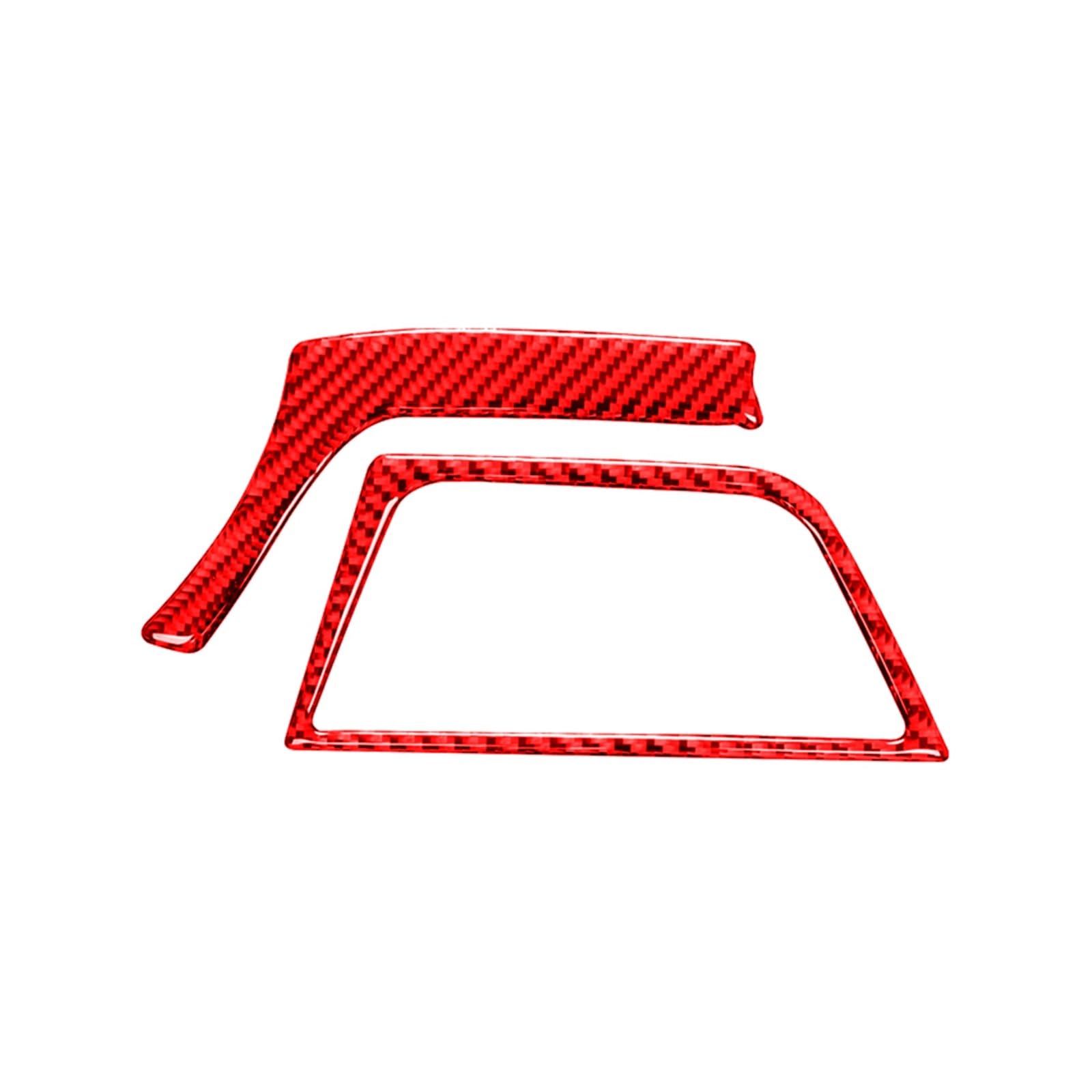 THXZINGLWG Compatible for BMW 3 Series GT F30 F34 2013-2016 Accessories Carbon Fiber Car Both Sides Air Outlets Trim Frame Cover Stickers(Rhd A,F34(2013-2016))