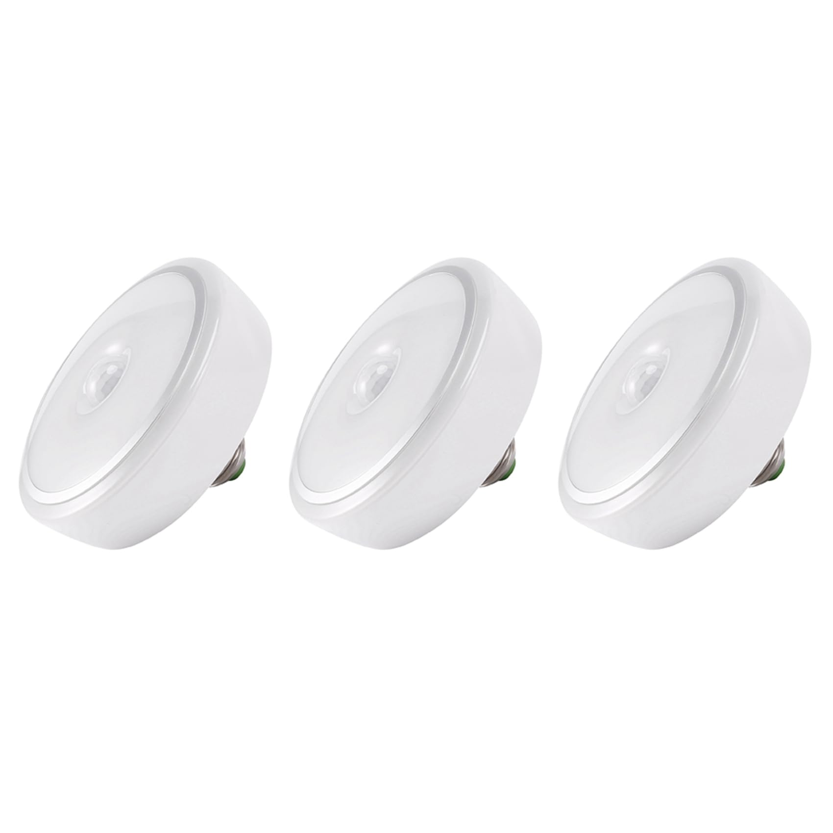 Hndhbfgrt 3X 15W Motion Sensor Light Bulb - Super Bright Motion Activated LED Bulb with Motion PIR Infrared Sensor