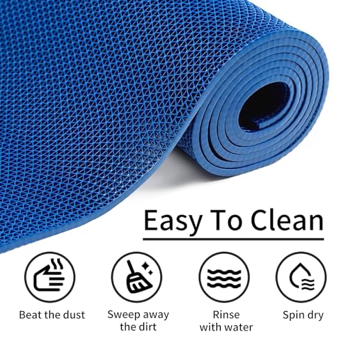 Alfombra de malla de PVC para piscina y áreas húmedas de 0,22'' 5