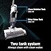 Shark HydroVac Cordless Pro 3-in-1 Vacuum, Mop and Self-Cleaning System, Lightweight, Antimicrobial Brushroll, 12oz Odor Neutralizing Concentrate for Hard Floors and Area Rugs, Polar White, WD200