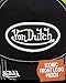 Von Dutch Unisex Trucker Hat - Curved Bill Mesh Back Retro Classic Colorblock Snapback Baseball Cap for Men and Women, Size One Size, Enigma Stone