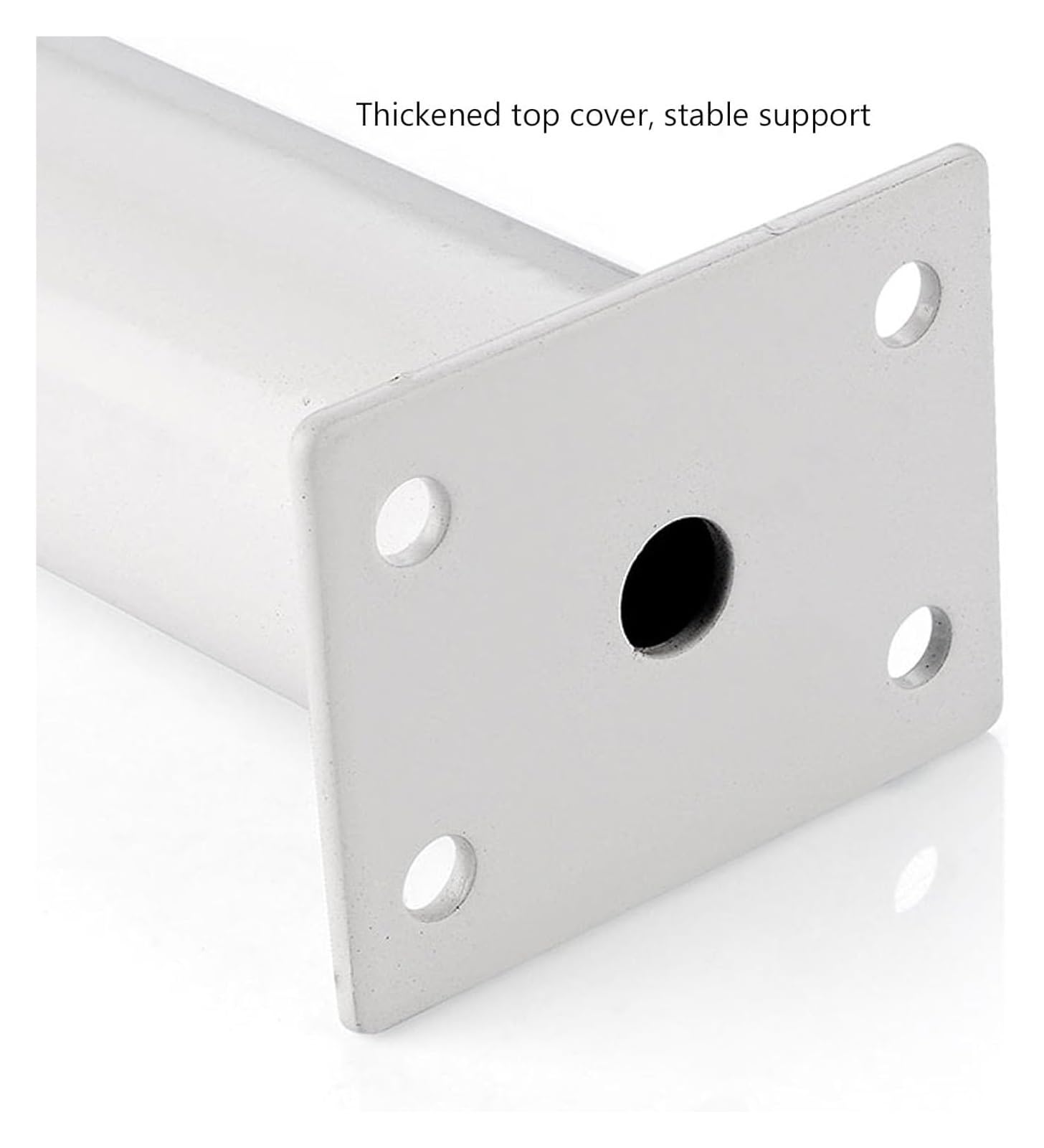 Patas para Muebles, 4 Patas Redondas Ajustables para Muebles, Mesa de Metal, Patas de Soporte de Repuesto para Bricolaje, Patas para sofá, Silla, Escritorio, Armario (Ancho, 250 mm/9,8 pulga