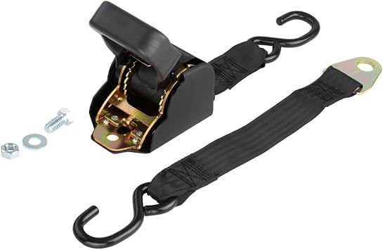 10 ft. Retractable Tie-Down Ratchet Strap