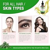 ALIVER Rosemary Oil with Silicone Scalp Massager Brush, Rosemary Oil for Hair Growth, Stimulates Hair Growth, Nurshes Dry Scalp, Pure Natural Rosemary Essential Oil, 60ml - Image 6