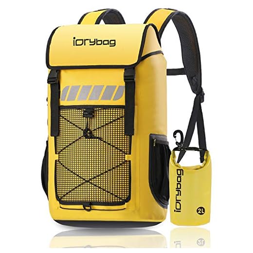 What material are backpacks made of IDRYBAG Waterproof Backpack for Outdoor Activities