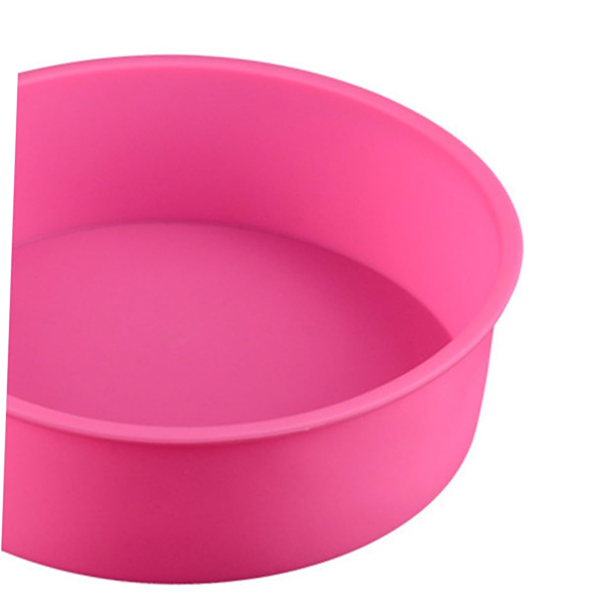 OUNONA Stampo in Silicone e Comodo da Usare Facile da Pulire 3 Pezzi Forma Rotonda per Dolci per Pasticceria Professionale e Principianti