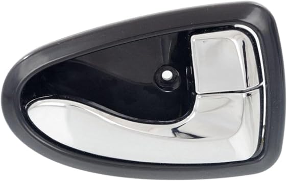 Car Door Handle Interior Front Rear Right Black with Lever for Hyundai for Accent L 2000-2002 & GS 2000-2003 2006 & GL 2000-2004 2006 & Base 2003-2004 & GT 2004-2005 16555044 8262025000