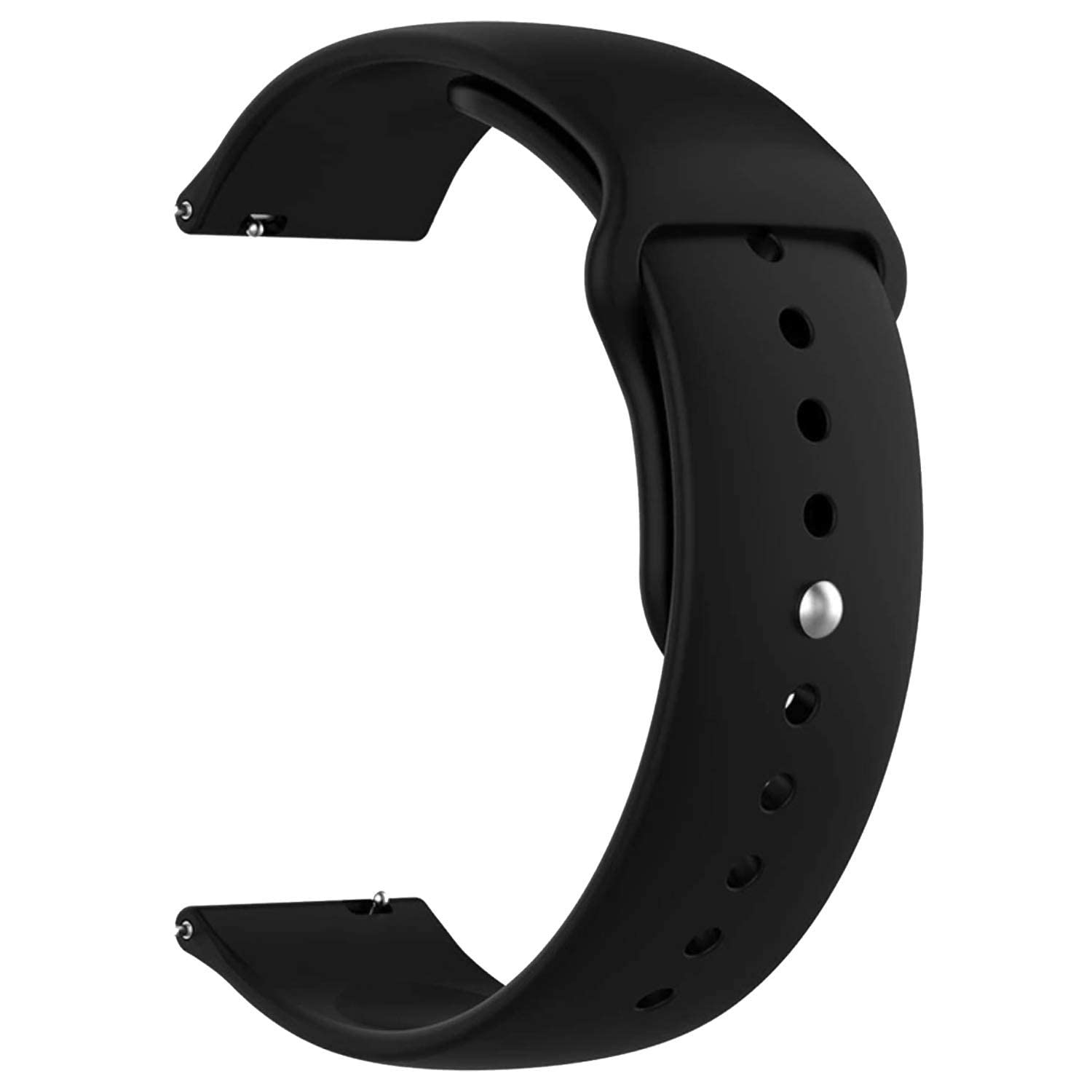 DigiEdge 20MM Silicone Strap Compatible with Amazfit GTS 2 Mini, Amazfit Bip/Bip U/Pro/Lite, Bip S, Amazfit GTS/ 2/2e, Samsung Galaxy Watch 4/ Watch 5 Compatible All 20MM Watches