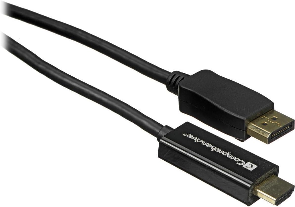 Comprehensive Standard Series DisplayPort to HDMI High Speed Cable 6ft DISP-HD-6ST