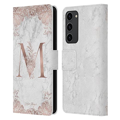 Étui Samsung S23+ protection intégrale chic avec porte-cartes et motif marbre chic