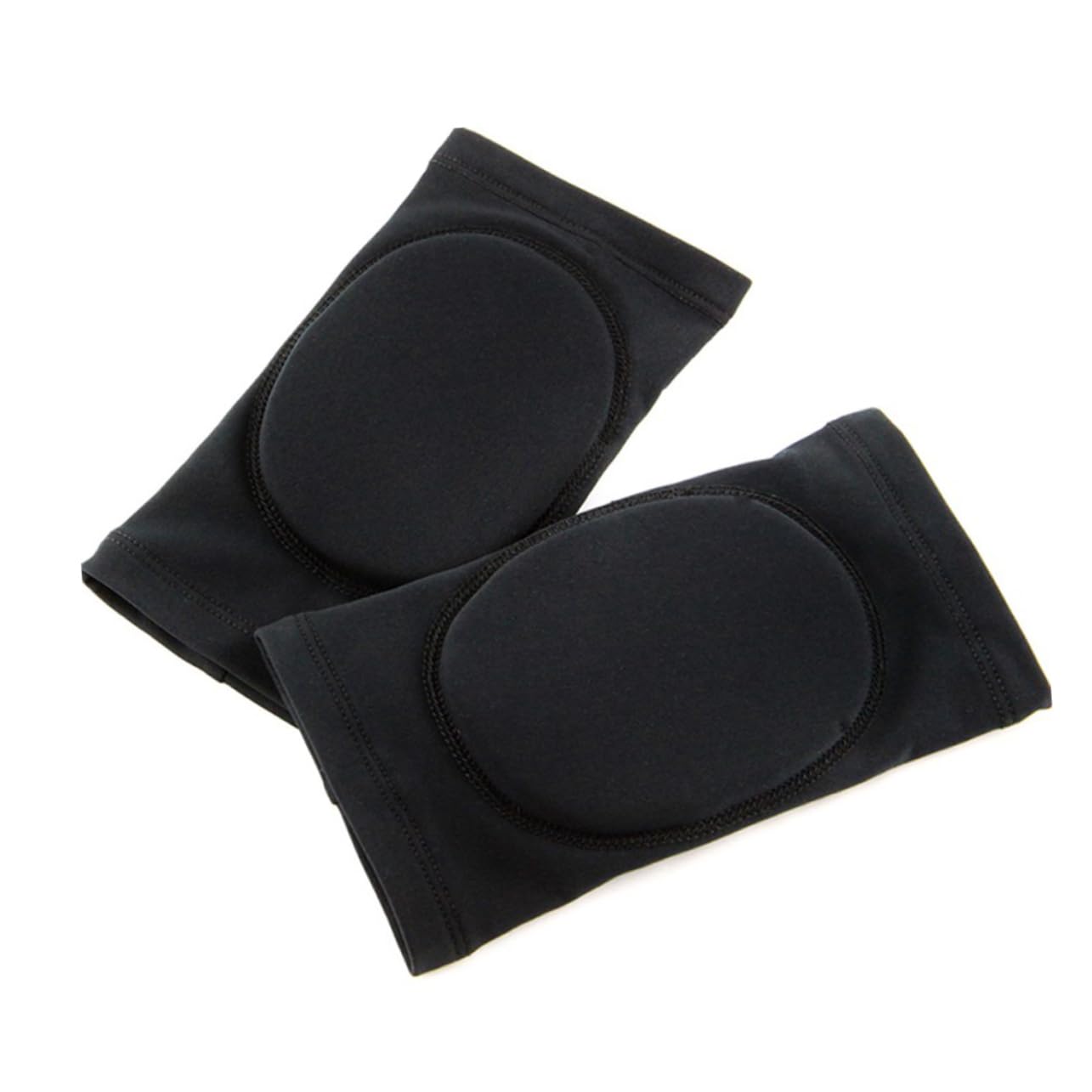 1 Pair Flatfoot Pad Massage Cushion Orthotics Massage Pad Arch Insoles Arch Support Elastic Insoles Silicon Massage Pad Black KOMBIUDA