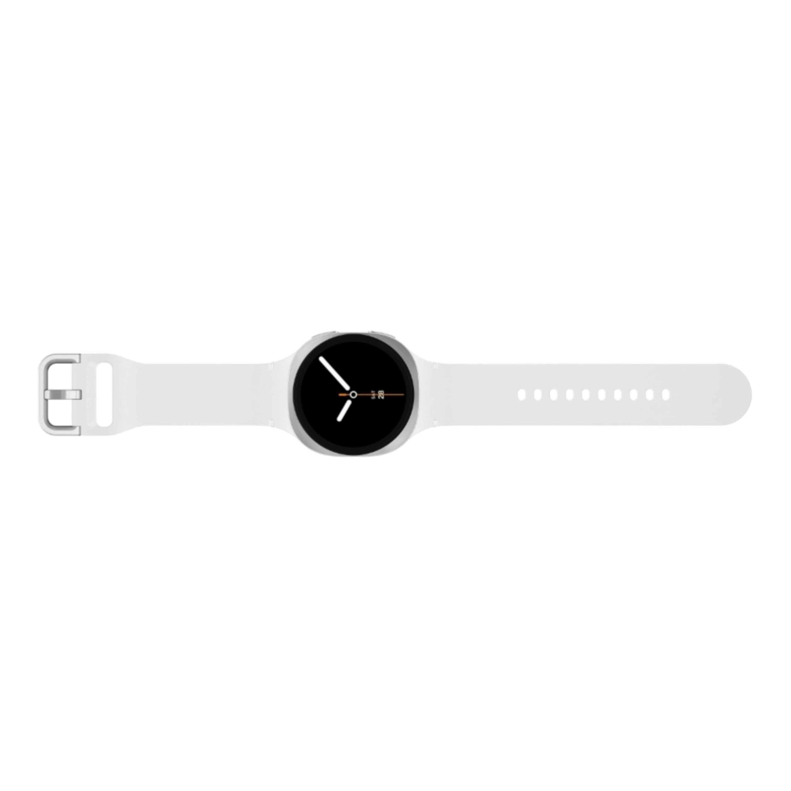 Samsung Galaxy Watch8 (40mm, Bluetooth, Silver) with 3nm Processor | Dual GPS | Sapphire Glass & Armor Aluminum | 5ATM & IP68 | BP, ECG, IHRN & Vascular Load Monitoring | Anti-oxidant Index — Amazon image 9
