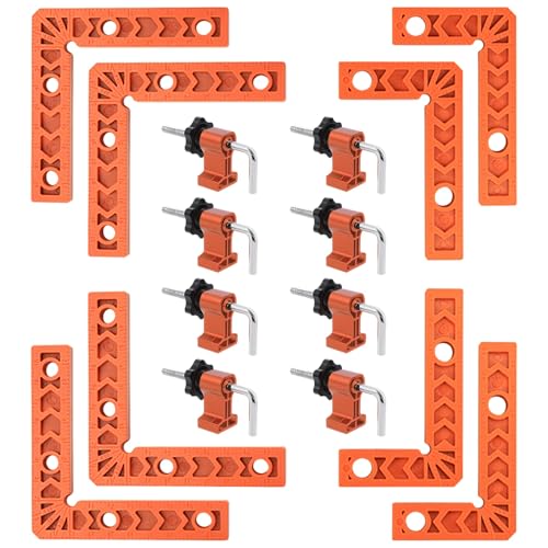 Epicover 57E92ZL34 Eckklemmen-Set 8 Stück