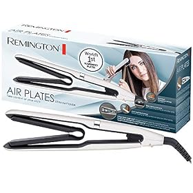 Remington Coffret Cadeau – Set de Coiffure Sèche-Cheveux Air 3D et Lisseur Fer à Boucler 2en1 Air Plates – D7779 et S7412