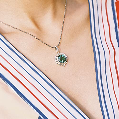Collier cristal vert pour femme idéal pour illuminer vos soirées - 3