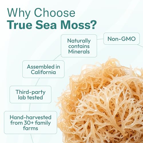 TrueSeaMoss Sea Moss Gel—Wildcrafted, Mango/Pineapple, 16 oz — view 8