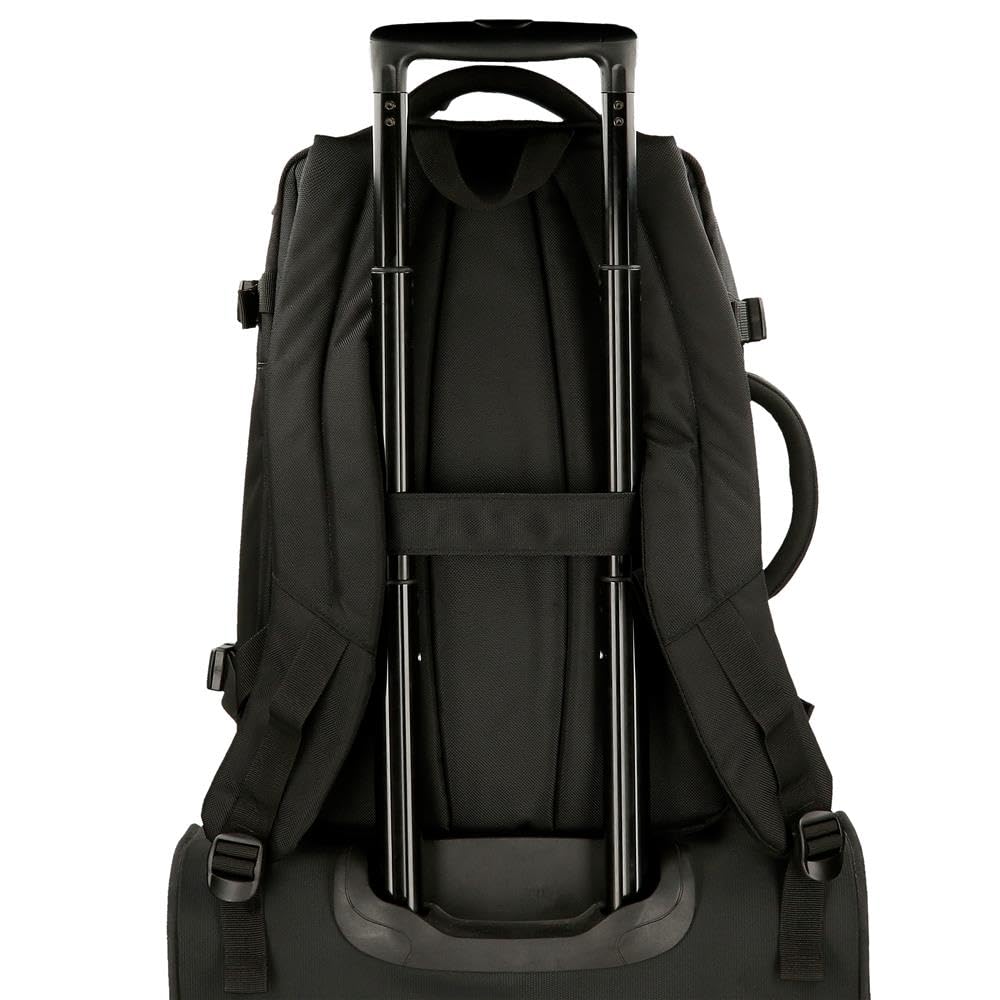 Pepe Jeans Bromley, plecaki, plecaki kabinowe, torby na ramię Joumma Bags, poliester, różne rozmiary, czarny, zielony, czerwony, szary, poliester., Czarny (Black), Talla única, plecak do samolotu