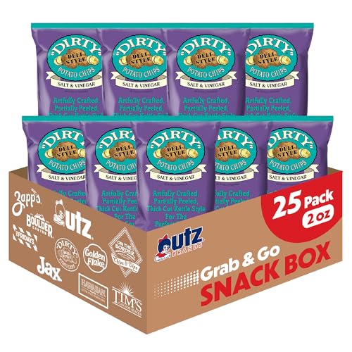 Dirty Chips Salt and Vinegar 25 2 Ounce Bags