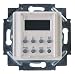 Produktbild Kopp Elektronische Zeitschaltuhr für das Schalterprogramm Paris und HK05, arktisweiß, mit Zwischenrahmen, kürzestes Intervall 1 Minute, 10 Programme, 6AX, 250V~, 1500W/VA, 290202186