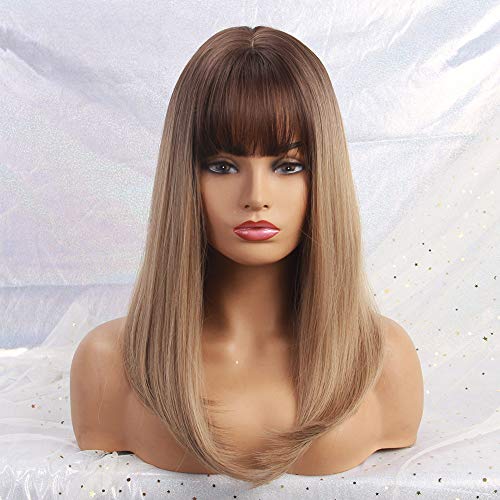 What is Reddit's opinion of 20"Long Blonde Synthetic Wig With Dark Root