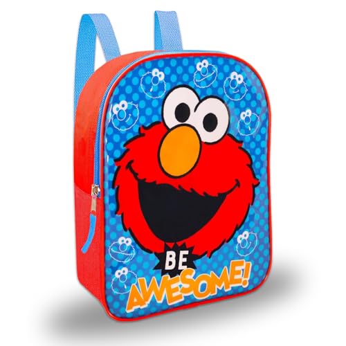 Elmo Mini Backpack and Lunch Box Set - Bundle 11" Sesame Street School Bag, Lunch Bag, Stickers, Water Bottle, More | Elmo Mini Backpack for Toddlers3