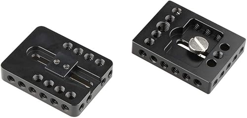 Miniatura 5 de CAMVATE Placa de queso superior universal + placa base para cámara DSLR DIY - 2439