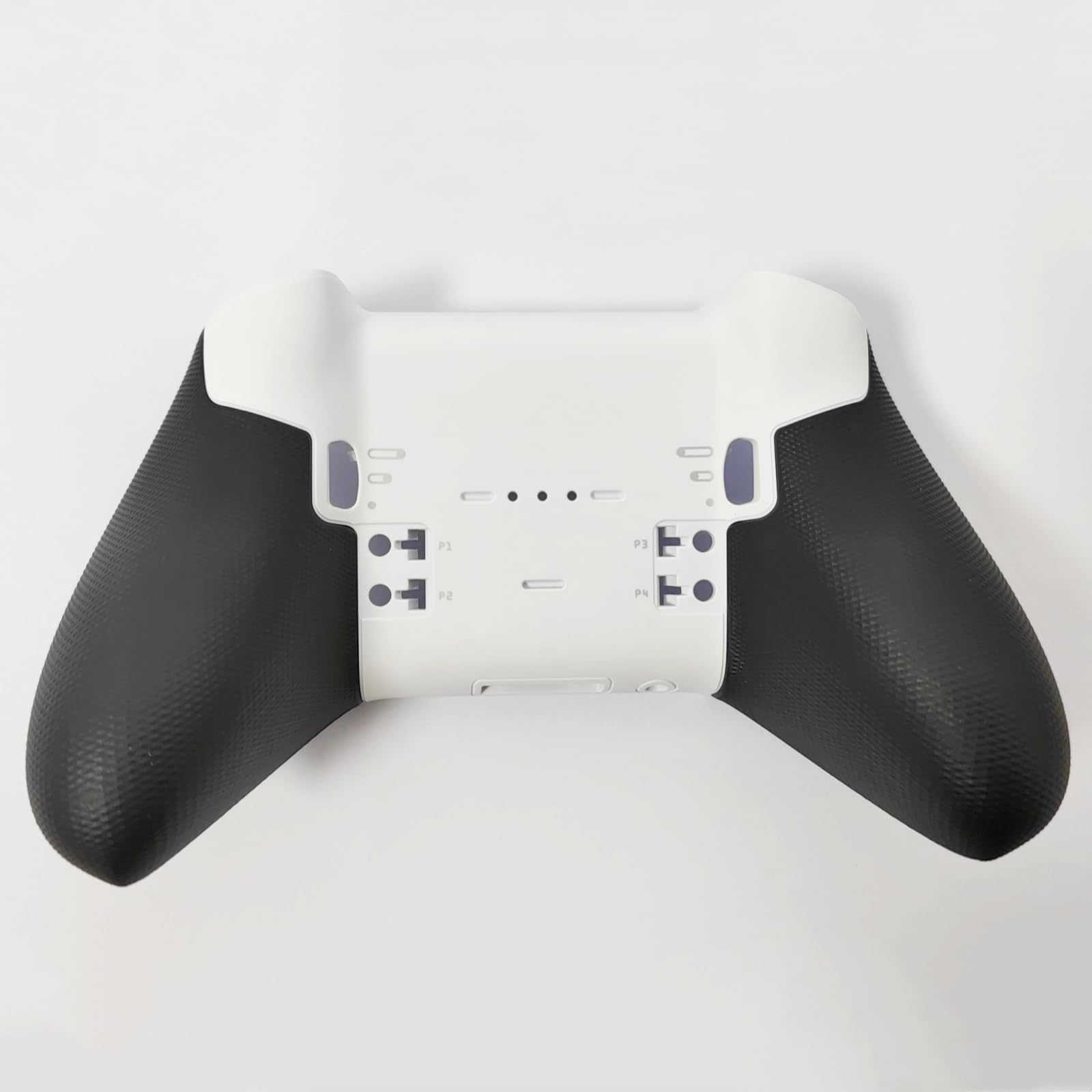 Hzxkqmil Set di Guscio di Ricambio per Xbox Elite Controller Series 2 - Core Bianco, Custodia Anteriore Coperchio Posteriore + Pulsante di Attivazione LB RB LT RT Paracolpi Anello Joystick Accessori