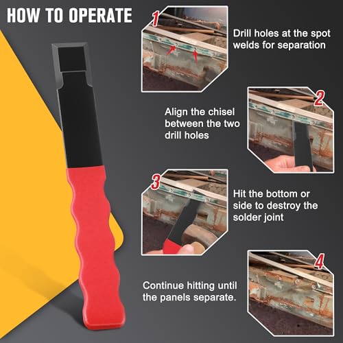 Enhon Spot Weld Chisel Auto Body Tool