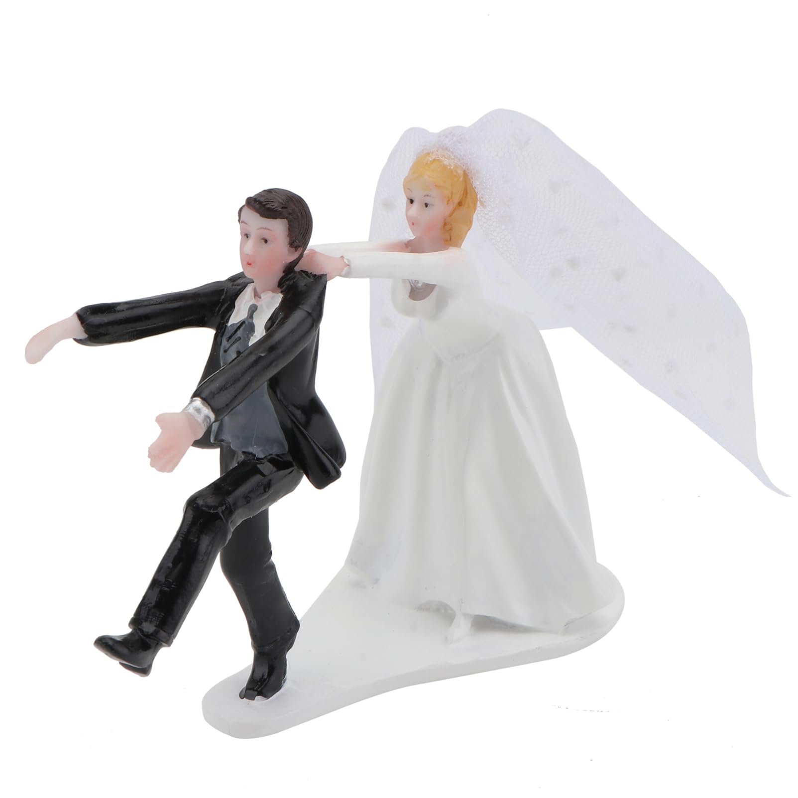 Cabilock 2 Pezzi Decorazione Torta Resina con Cake Topper per per Feste e Matrimonio Ornamentale e Decorativo per Dessert