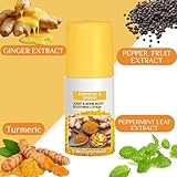 Turmeric & Ginger Pain Relief Cream, Joint & Bone Cre-am For Arthri-tis Pain Relief,Ginger Strong Creams For Arthriti-s, Neck, Wrist And Knee Massage Cream for Joint Relief (1PC) - Image 5