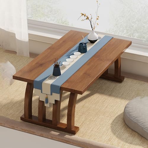 Table basse japonaise en bois facile à assembler et très robuste - 3