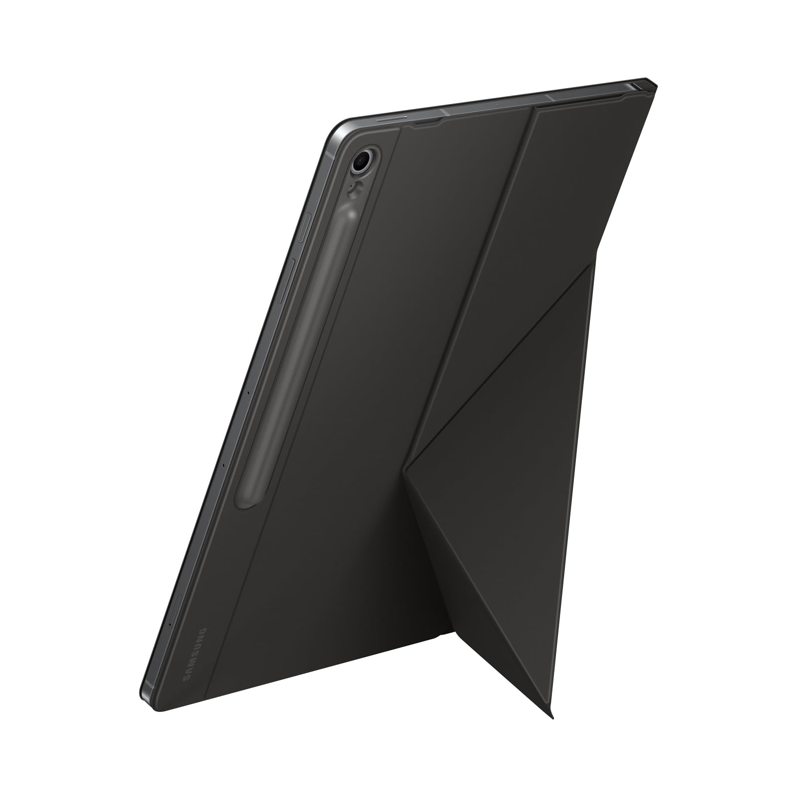 Amazon.co.jp: Tab S10 FE+Smart Book Cover|ブラック|タブレット