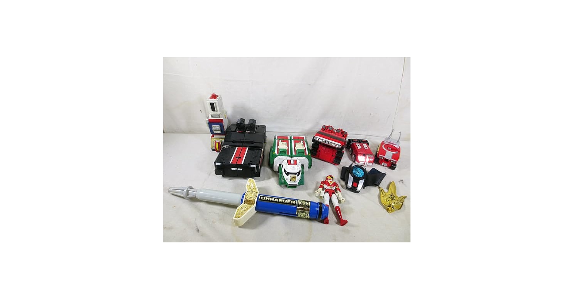 BANDAI - バンダイ　ターボレンジャー　ライブマン　　ライブボクサー　サンバルカンロボ　ギガライノス セット バンダイ ターボレンジャー ライブマン ライブボクサー