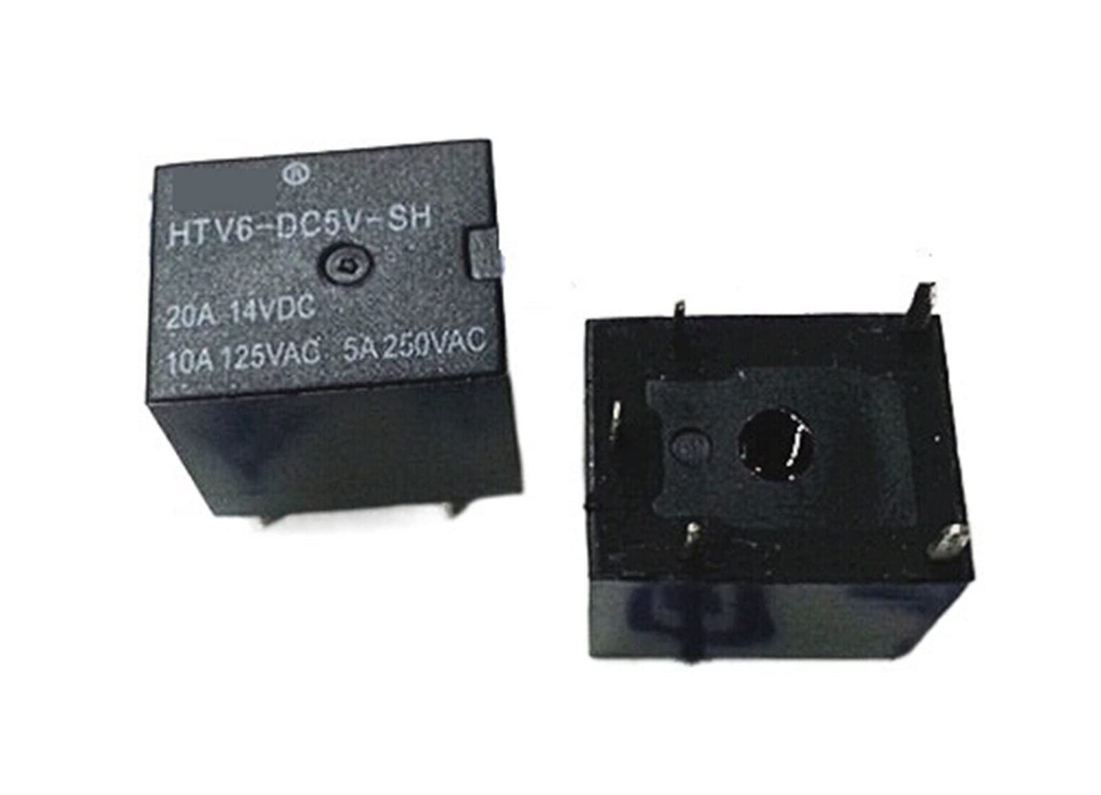 HTV6-DC5V relé mini 5VDC DIP5 conmutador electromecánico para placas de circuito impreso 2