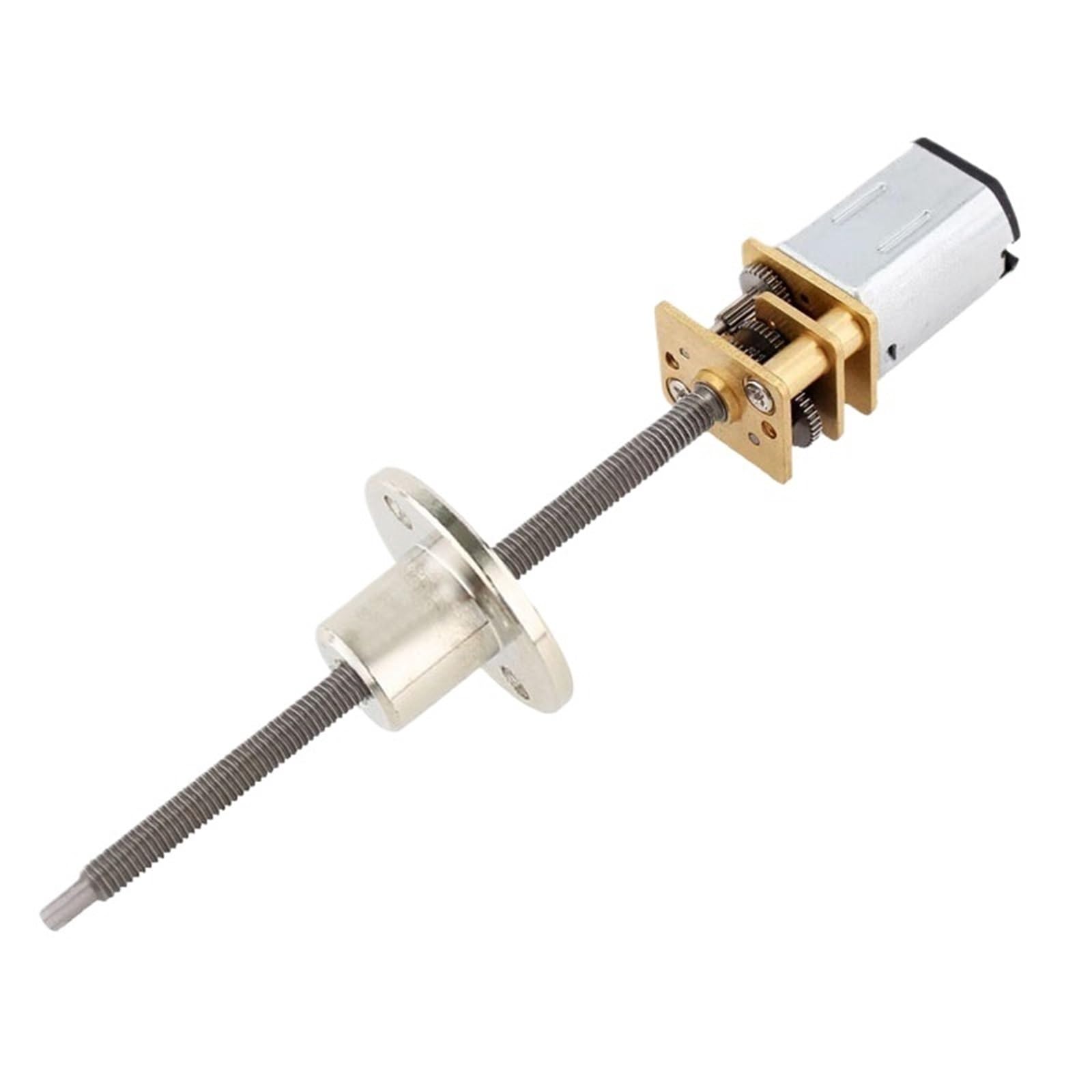 Micro-réducteur CC N20 à tige filetée M4 pour automatisation de maquettes et projets de modélisme